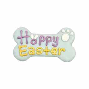 *Seasonal - SPRING* Bosco & Roxy's Easter "Hoppy Easter" 6" Bone Dog Cookie seasonal cat wear,holiday pet clothes