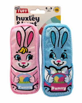*Seasonal - SPRING* Lulubelles Tiny Tuffs 2pk Dog Toy - Funny Bunnies seasonal cat wear,holiday pet clothes