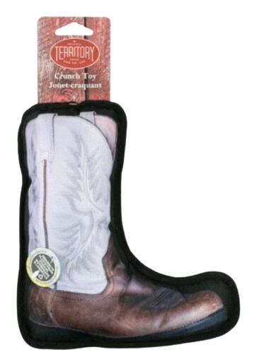 *Seasonal - SUMMER* Territory Crunch Dog Toy - Cowboy Boot seasonal cat wear,holiday pet clothes