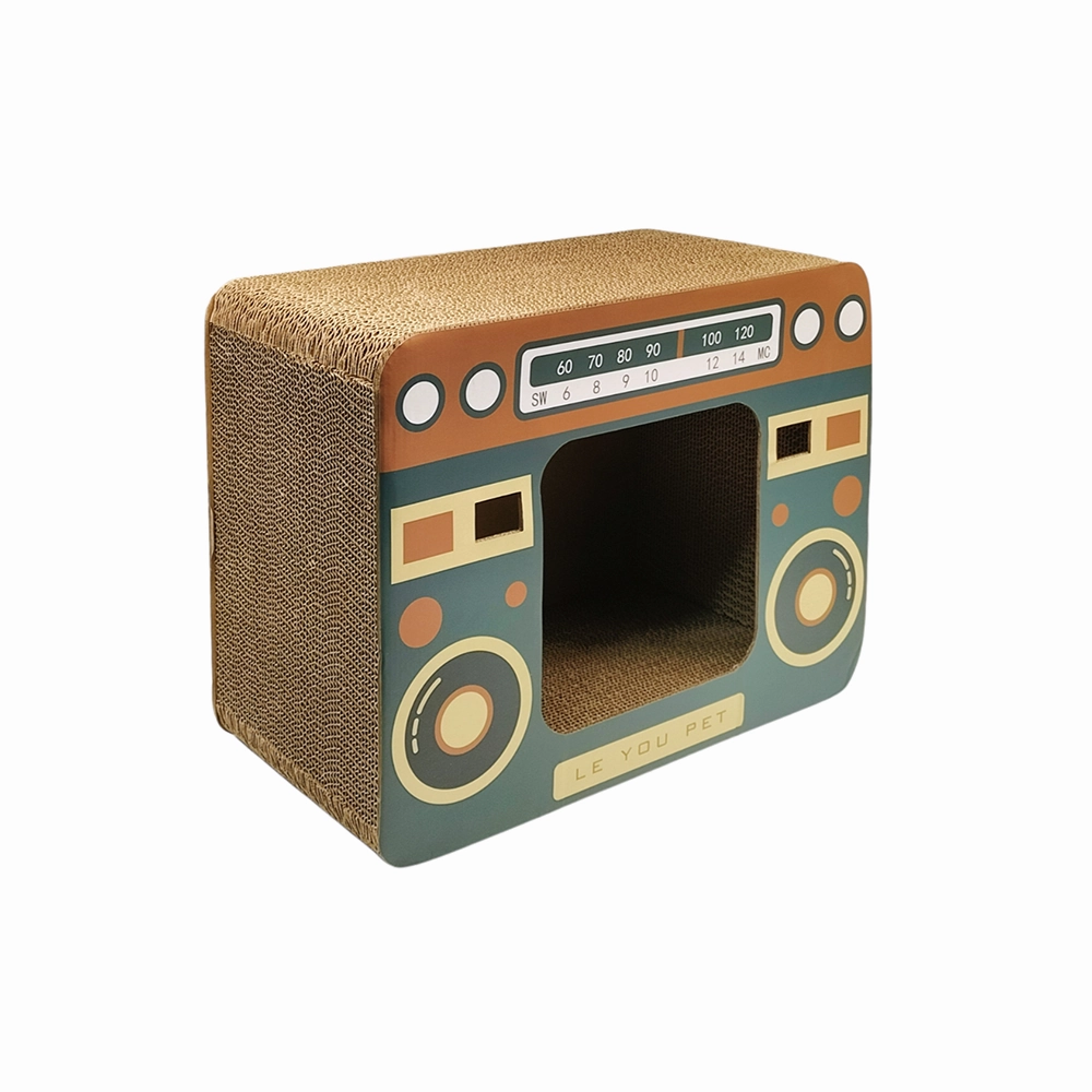 AaPet Cat Scratcher Radio Theme Box cat collar set,pet leash set