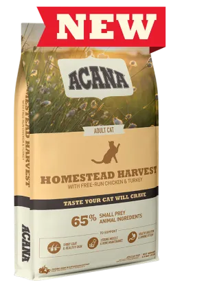 Acana Homestead Harvest Cat Food adult cat food, best cat food for adults