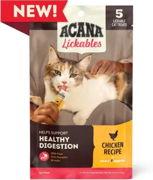 ACANA Lickables Chicken Recipe Cat Treats cat treats, soft cat treats