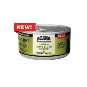 ACANA Premium Pate Lamb & Lamb Liver Recipe Canned Cat Food wet cat food, canned cat food