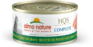 Almo Nature HQS Complete Chicken & Turkey in Gravy 70g dry cat food, cat kibble