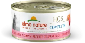 Almo Nature HQS Complete Salmon & Apple in Gravy 70g dry cat food, cat kibble