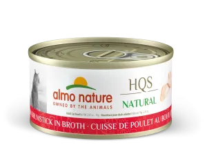 Almo Nature HQS Natural Chicken Drumstick in Broth dry cat food, cat kibble