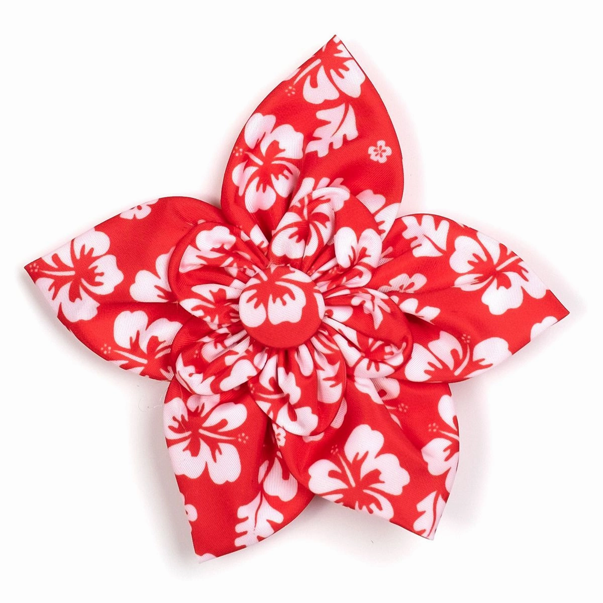 Aloha Dog Collar Flower Coral dog collar accessory,collar decor