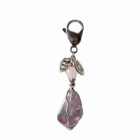 Amethyst Healing Dog Collar Charm Pawmulet dog collar charm,pet tag