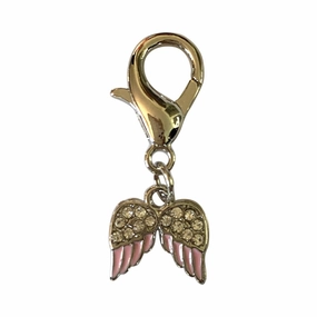 Angel Wings Dog Collar Charm dog collar charm,pet tag