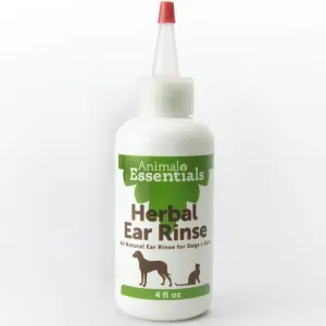 Animal Essentials Herbal Ear Rinse for Dogs and Cats cat grooming brush, cat shampoo