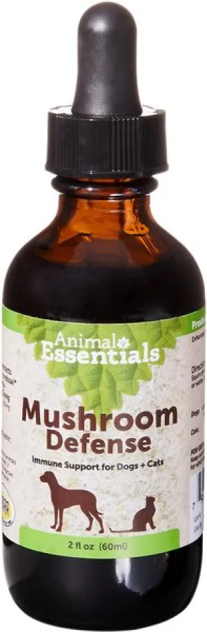 Animal Essentials Mushroom Defense Immune Support Supplement for Dogs and Cats cat essentials, basic cat supplies