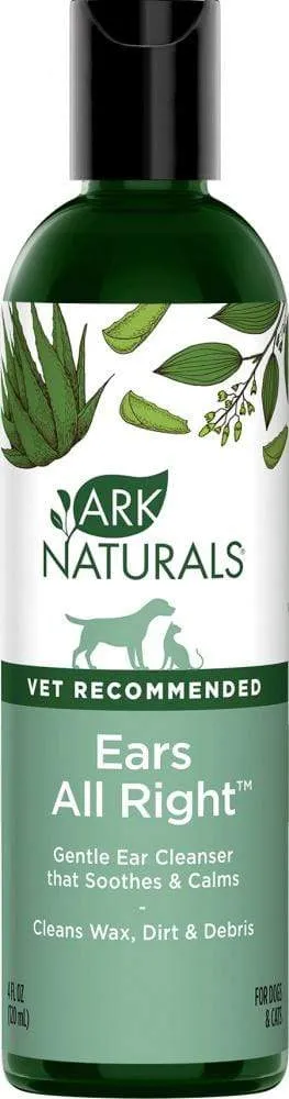 Ark Naturals Ears All Right Cleaning Lotion For Dogs & Cats cat grooming brush, cat shampoo