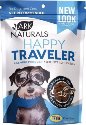 Ark Naturals Happy Traveler Soft Chews for Dogs & Cats soft cat treats, chewy cat snacks