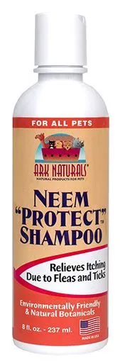 Ark Naturals Neem "Protect" Shampoo cat grooming brush, cat shampoo