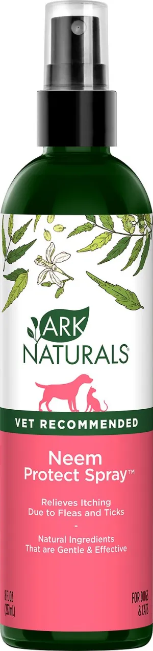 Ark Naturals Neem "Protect" Spray cat grooming brush, cat shampoo
