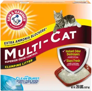 Arm & Hammer Multi-Cat Fresh Scent scented cat litter, multi-cat litter