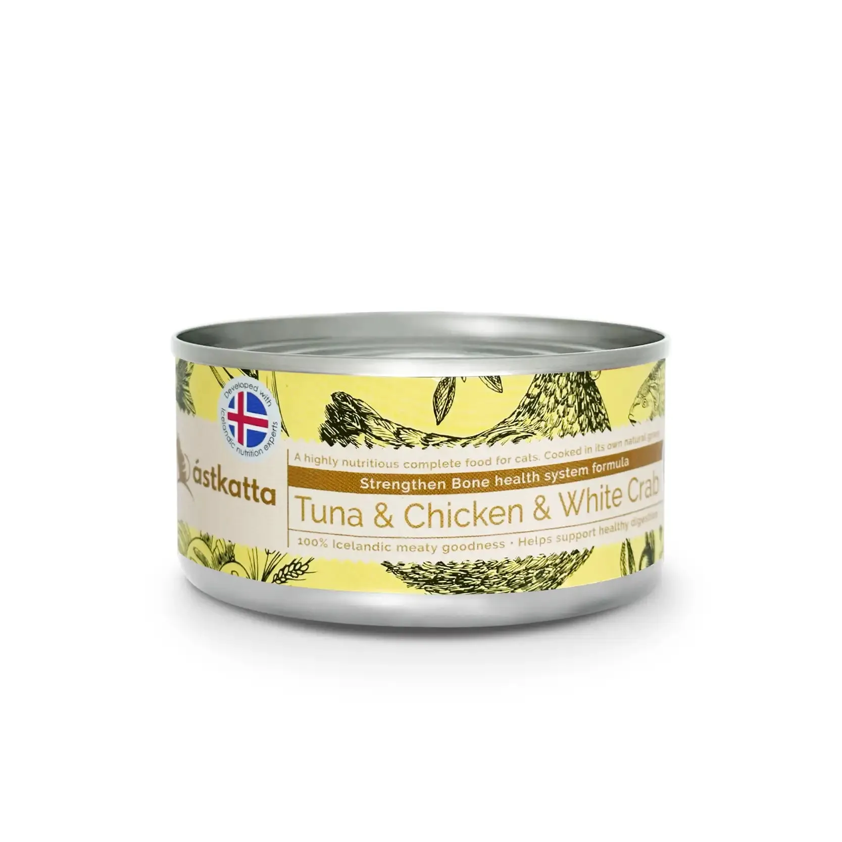 Astkatta Complete Cat Wet Food - Tuna, Chicken & White Crab