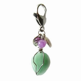 Aventurine Healing Dog Collar Charm Pawmulet dog collar charm,pet tag