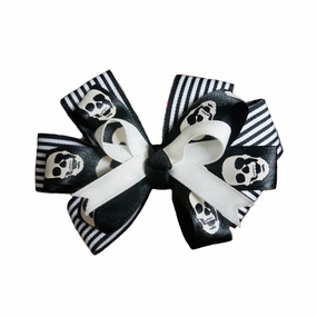 B&W Skully Dog Collar Slider dog collar accessory,collar decor