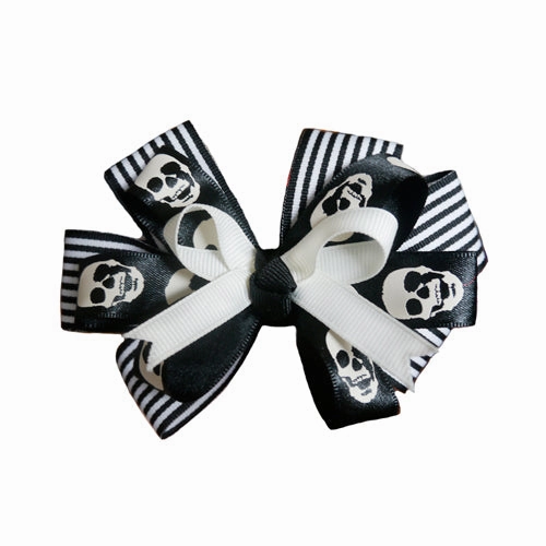 B&W Skully Dog Collar Slider dog collar accessory,collar decor