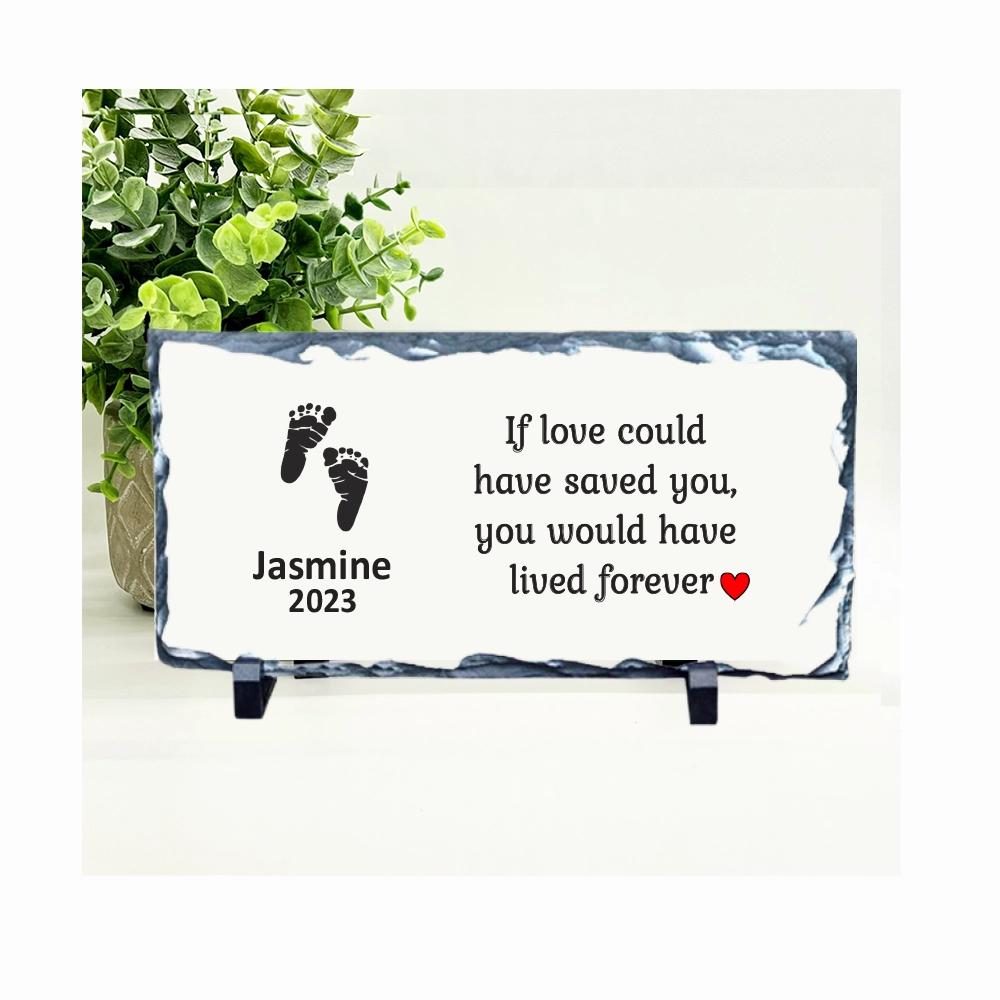 Baby Memorial Stone - If love could have saved you, you would have lived forever