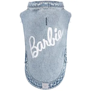 Barbie Downtown Denim Vest - Acid Wash Blue cat toys, cat supplies