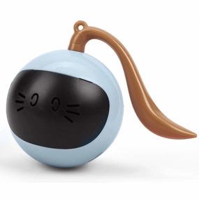 Barkbutler x Fofos Magic Ball Tumbler Smart Toy for Cats (White)
