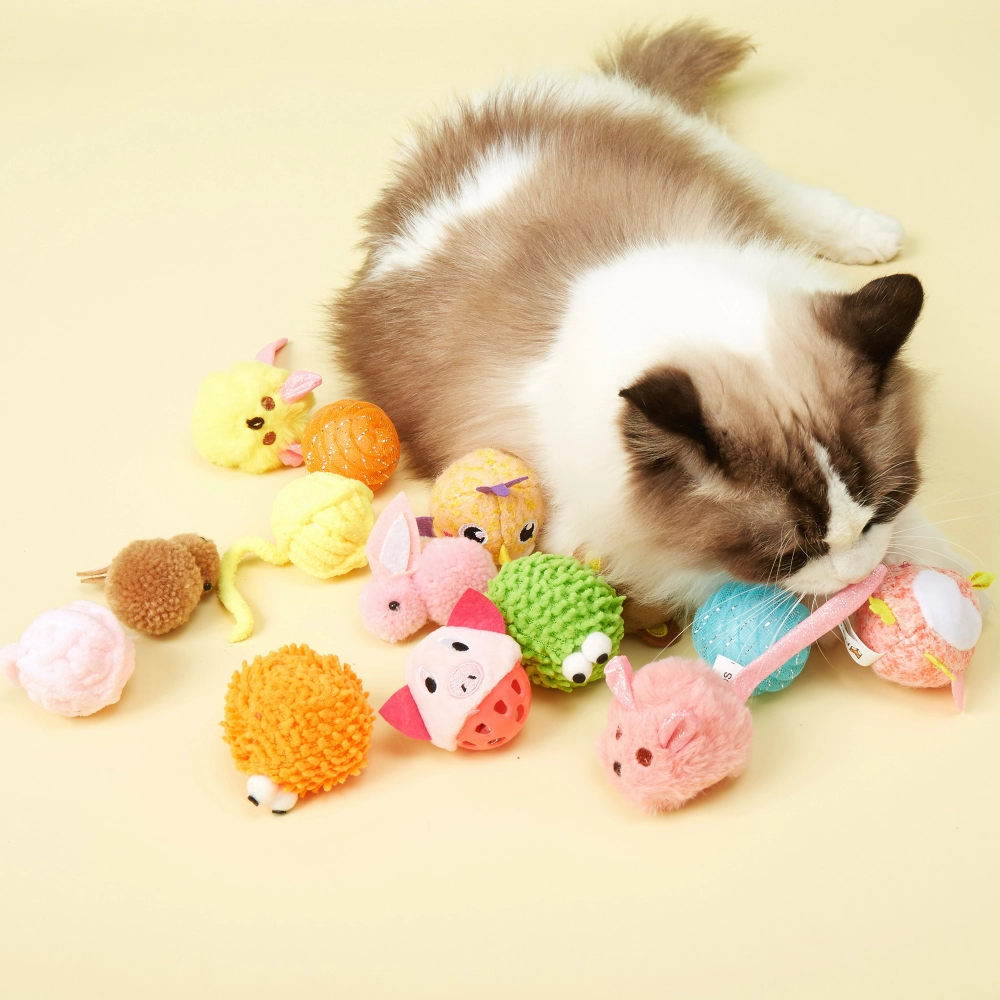 Barkbutler x Fofos Rattle Mouse Chew Toy for Cats