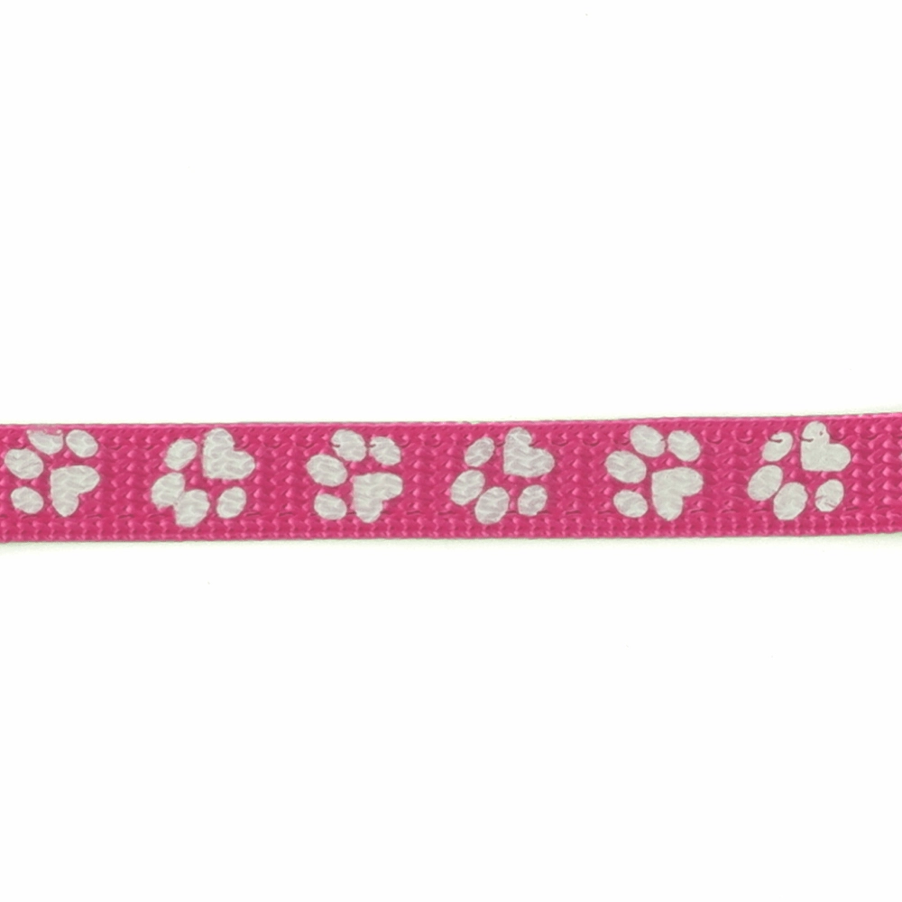Basil Printed Collar for Cats & Puppies (Pink)