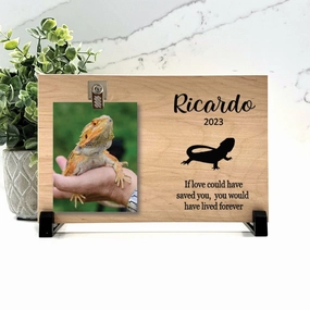 Bearded Dragon Memorial Frame