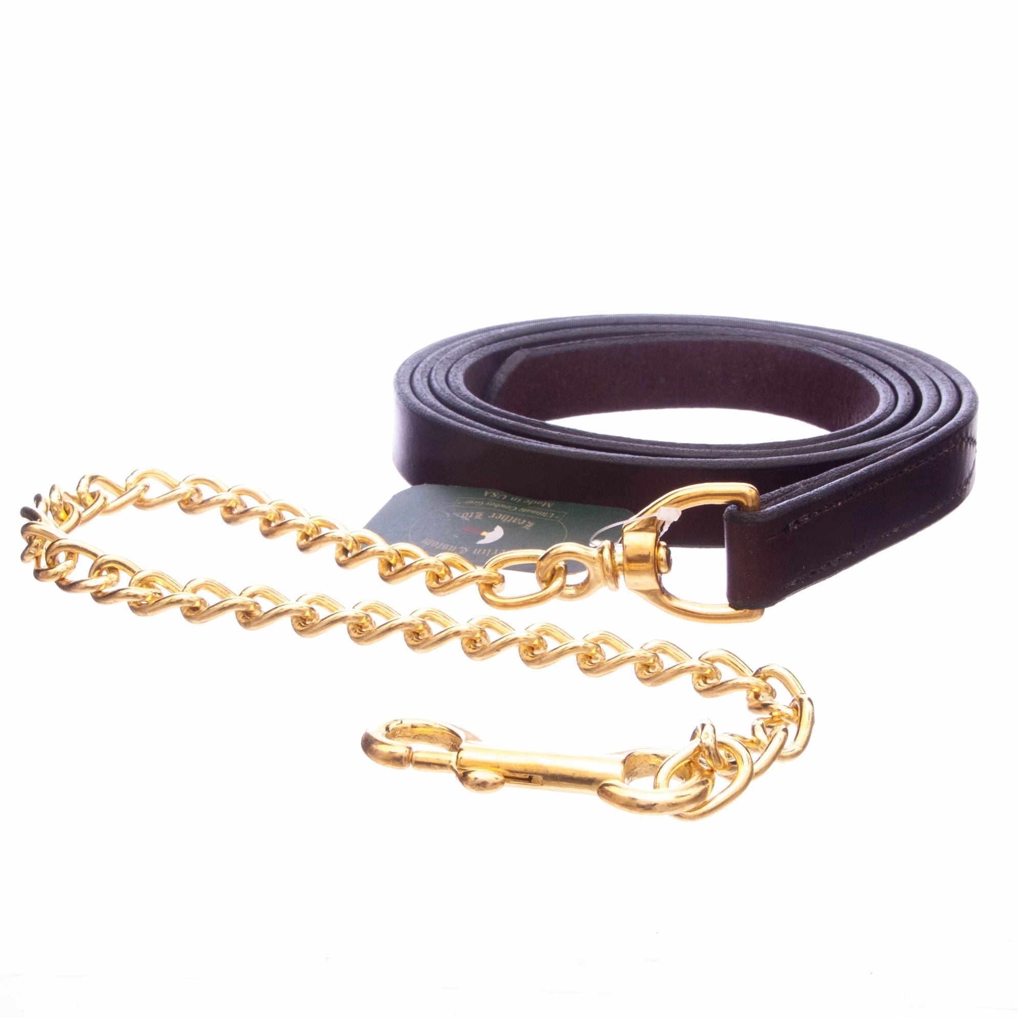 Berlin Leather Lead, No Chain