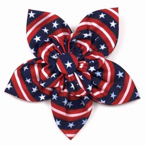 Bias Stars And Stripes Dog Collar Flower dog collar accessory,collar decor
