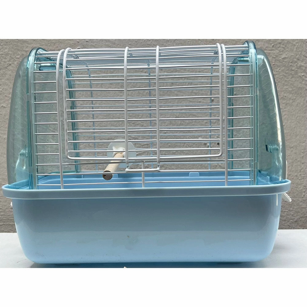 Bird Carrier Blue M (BS-002) bird cage parrot food bird toys bird perch bird treats