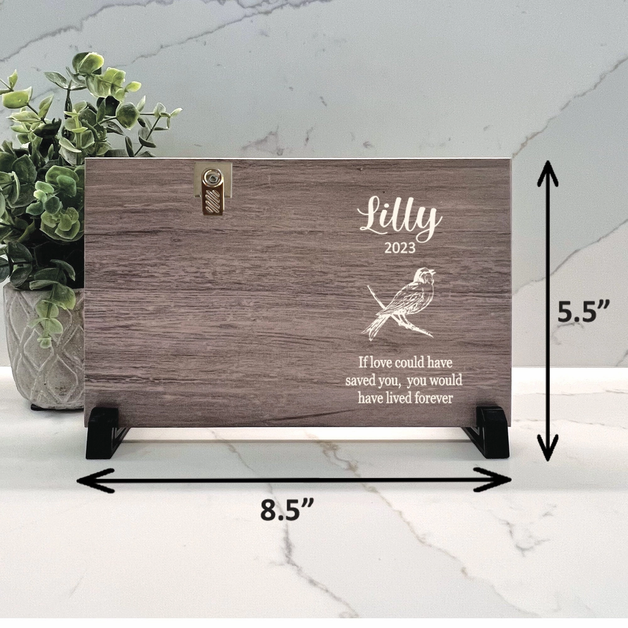 Bird Memorial Gift - Bird Memorial Frame
