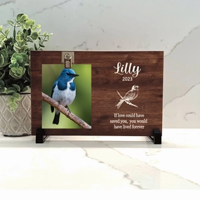 Bird Memorial Gift - Bird Memorial Frame show poultry,grooming poultry