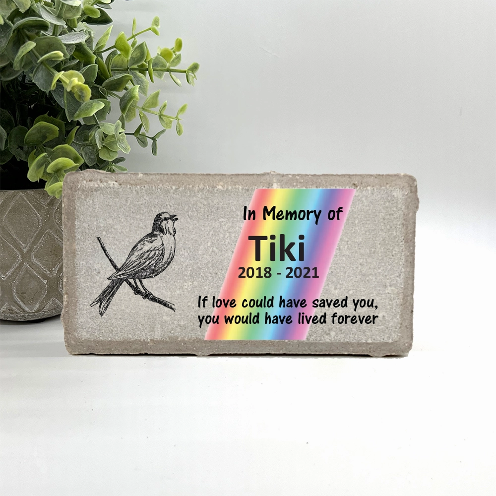 Bird Memorial Stone - Rainbow Bridge