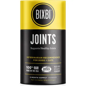 Bixbi Joints Organic Medicinal Mushrooms Dog Supplements cat toys, cat supplies