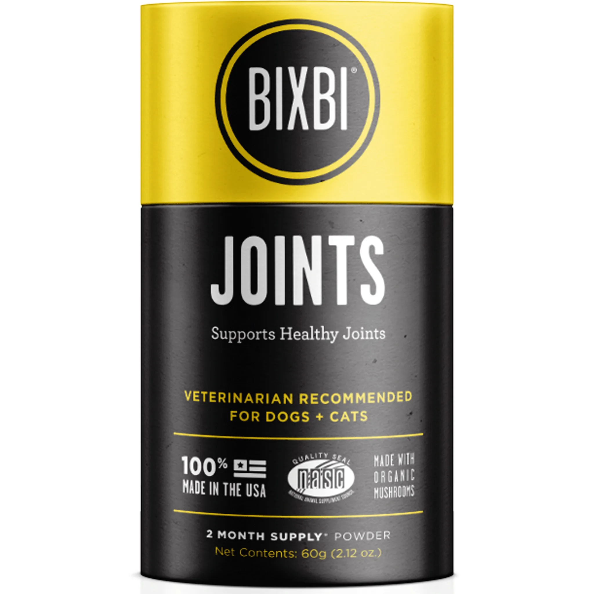 Bixbi Joints Organic Medicinal Mushrooms Dog Supplements cat toys, cat supplies