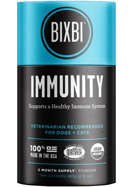 Bixbi Organic Pet Superfood IMMUNITY Premium Supplement For Dogs and Cats multivitamin for cats, daily cat supplements