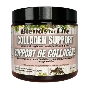Blends for Life Collagen Support 150g cat vitamins, cat immune support