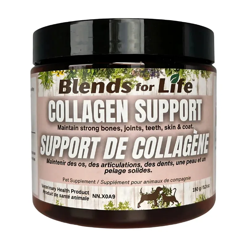 Blends for Life Collagen Support 150g cat vitamins, cat immune support