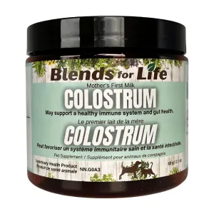 Blends for Life Colostrum for Dogs and Cats 60g cat vitamins, cat immune support