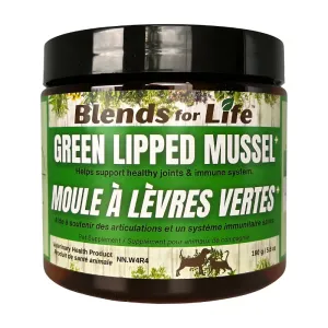 Blends for Life Green Lipped Mussel 160g cat vitamins, cat immune support