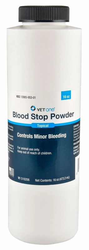 Blood Stop Powder for Animals, 16 oz fish tank item,aquarium supply