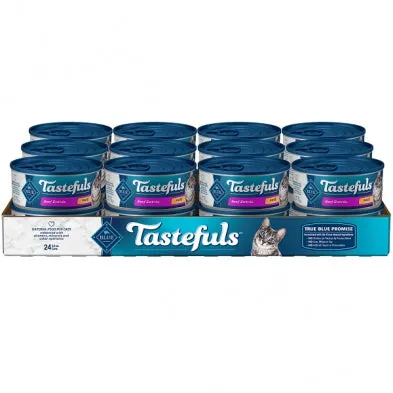 Blue Buffalo Adult Tastefuls Beef Entre Pate Cat Wet Food
