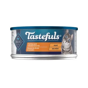 Blue Buffalo Adult Tastefuls Pate Turkey & Chicken Entree Cat Wet Food adult cat food, best cat food for adults