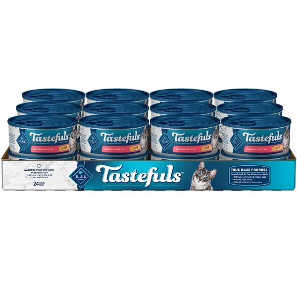Blue Buffalo Adult Tastefuls Salmon Entre Pate Cat Wet Food