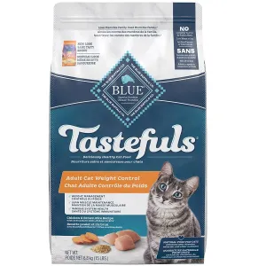 Blue Buffalo Tastefuls Chicken  Weight Control Cat Food adult cat food, best cat food for adults