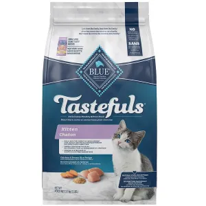 Blue Buffalo Tastefuls Kitten Healthy Growth Chicken kitten care supplies, kitten milk replacer