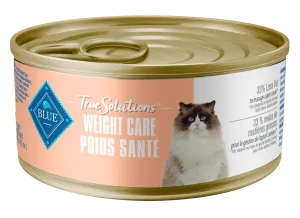 Blue Buffalo True Solutions Cat Weight Care 5.5oz adult cat food, best cat food for adults